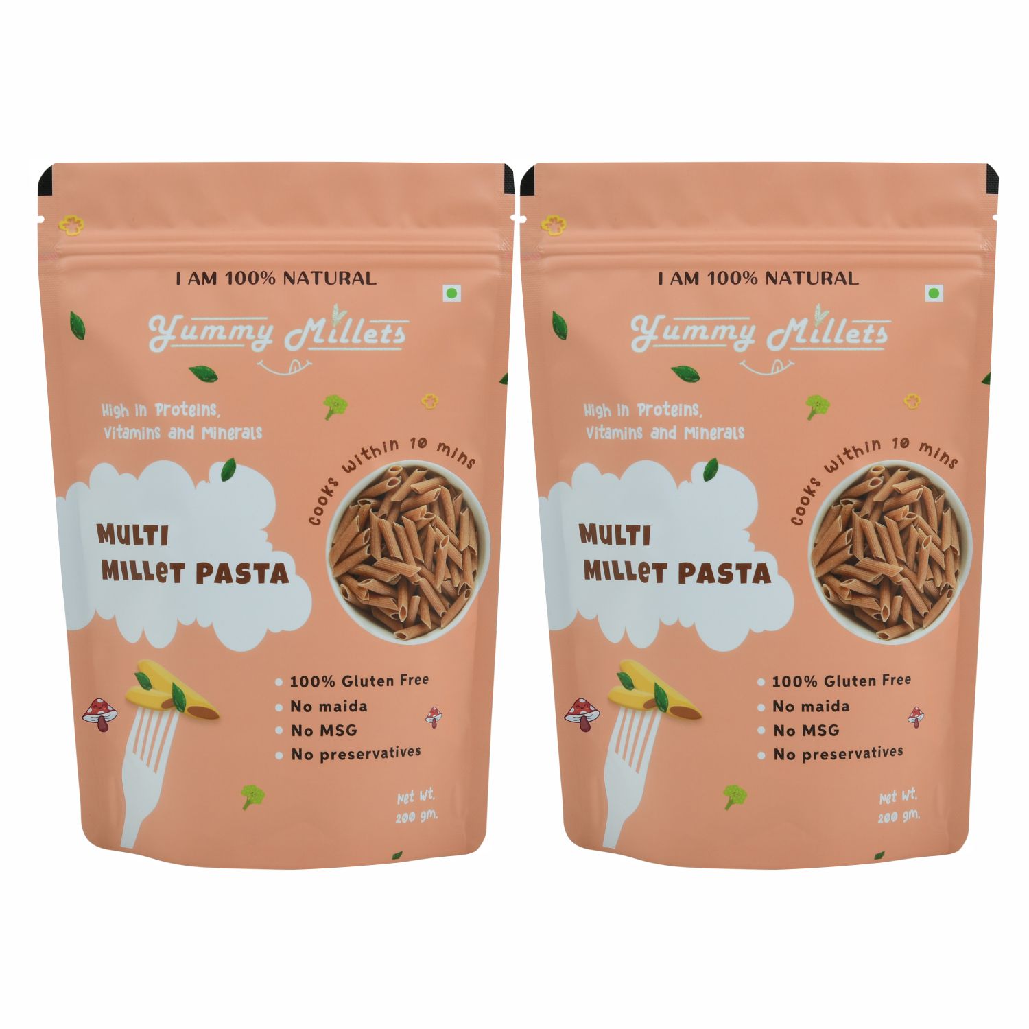 Multi Millet Pasta pack of 2